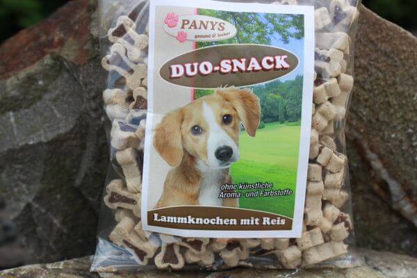 Duo-Snack Lammknochen mit Reis